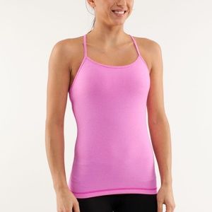 Lululemon Pink Power Y Tank